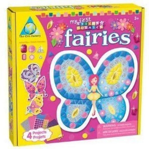 The Orb Factory My First Sticky Mosaics Kit-Fairies