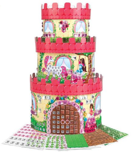 The Orb Factory Sticky Mosaics Kit-Princess Palace Treasure Box