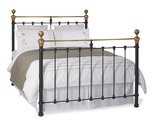 The original bedstead co ltd Double Hamilton Bedstead - Satin Black