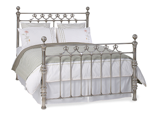 The original bedstead co ltd Double Newton Bedstead - Nickel