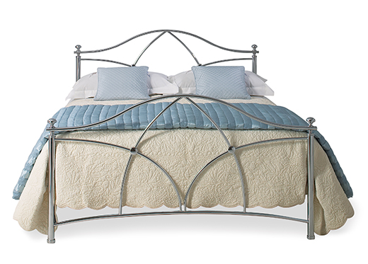 The original bedstead co ltd Kingsize Bansha Bedstead - Chrome
