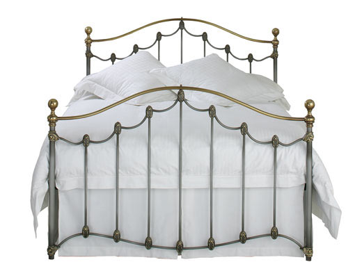 The original bedstead co ltd Kingsize Firth Bedstead - Silver