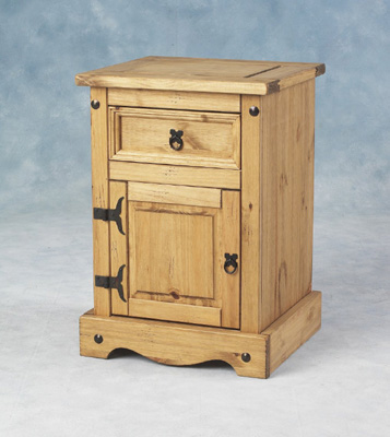 The Pine Factory BEDSIDE CABINET CORONA 1DWR 1 DR