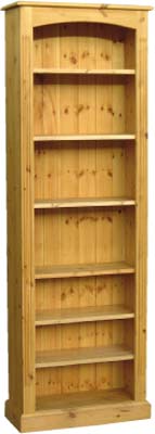BOOKCASE 5 ADJ SHELVES SLIM