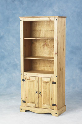 The Pine Factory BOOKCASE / DISPLAY CABINET CORONA