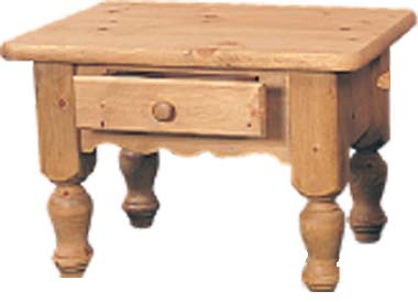 The Pine Factory COFFEE TABLE FARMHOUSE 1DWR