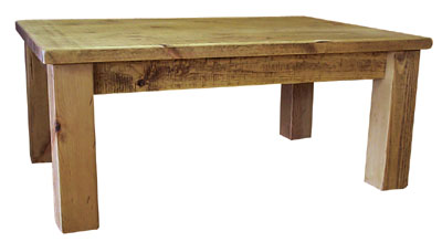 The Pine Factory COFFEE TABLE ROUGH SAWN