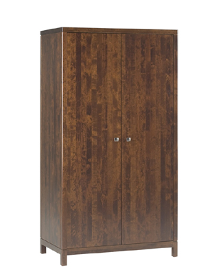 The Pine Factory CORNDELL RADIUS 2 DOOR PINE WARDROBE