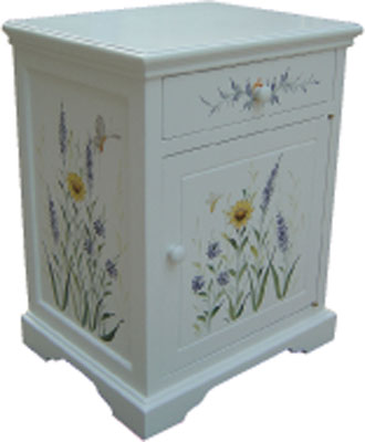 The Pine Factory MEADOW GRASS BEDSIDE CABINET