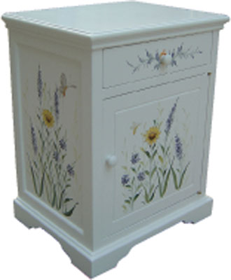 MEADOW GRASS BEDSIDE CABINET