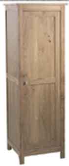 The Pine Factory SINGLE DOOR OAK WARDROBE