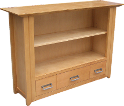 The Pine Factory VALLEY BOOKCASE WITH DRAWERS