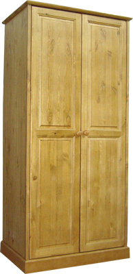 The Pine Factory WIMBLEDON 2 DOOR PINE WARDROBE