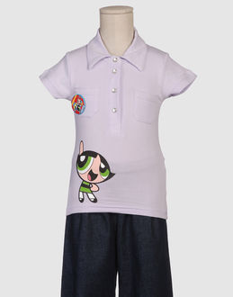 THE POWERPUFF GIRLS TOP WEAR Polo shirts GIRLS on YOOX.COM