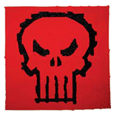 The Punisher Classic Skull Patch
