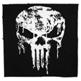 The Punisher Drippy Skull Patch