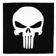 The Punisher Movie Skull Patch