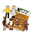 The Puppet Company Gingerbread Man Finger Puppet Story Set