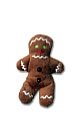 Gingerbread Man Finger Puppet