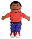 The Puppet Company Small Puppet Buddie Black Boy Puppet