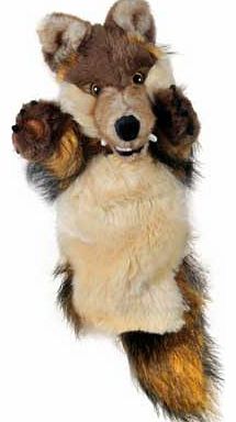 The Puppet Company World Animal Hand Puppet - Wolf