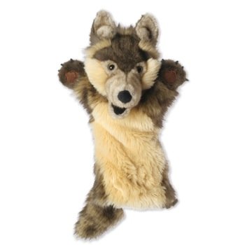 The Puppet Company World Animal Hand Puppet - Wolf