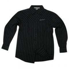 The Realm Mens The Realm Blaine Shirt Black