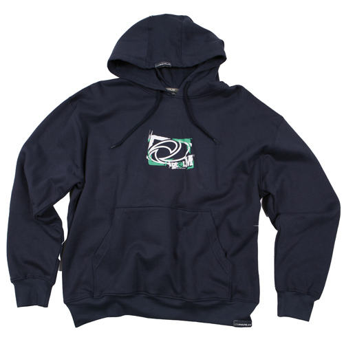 The Realm Mens The Realm Divider Hoody Black