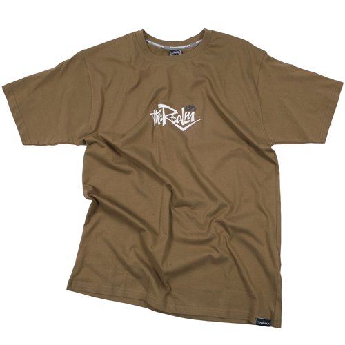 The Realm Mens The Realm Formula Tee Olive