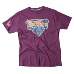 Mens The Realm Highway 1 Tee Grape