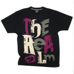 The Realm Mens The Realm Mindless Tee Black