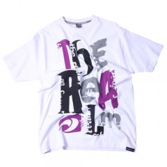 The Realm Mens The Realm Mindless Tee White