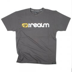 The Realm Mens The Realm Rhythm Tee Steel