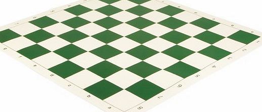 The Regency Chess Company 20 Inch Roll-up Vinyl Tournament Alphanumeric Chess Board
