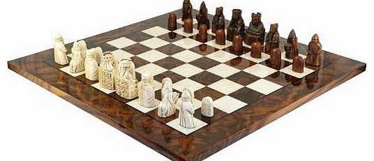 The Regency Chess Company The Isle Of Lewis Italian Briar Chess Set