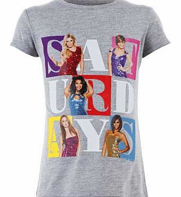 The Saturdays Girls Grey T-Shirt - 5-6 Years