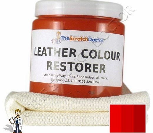 RED Leather Colour Restorer for Faded and Worn Leather Sofa etc. (250ml)