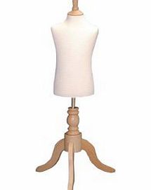 The Shopfitting Shop Childrens 6-8yrs Dressmakers Dummy / Window Display Mannequin Supplied with a superior Wooden tripod Stand