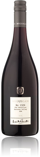 The Shortlist GSM 2010, McGuigan, Barossa Valley