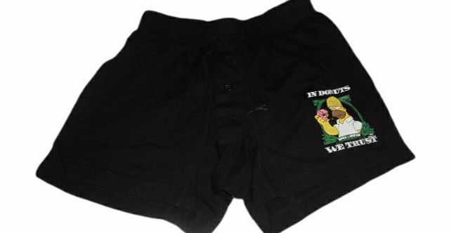 The Simpson HOMER SIMPSON BOXER SHORTS BRIEF MENS SIZE SMALL NEW