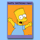 The Simpsons Happy Birthday Man!