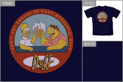 The Simpsons (Homer And Barney) T-Shirt