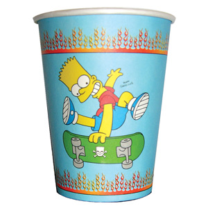 the simpsons Party Cups - 8 in a pack