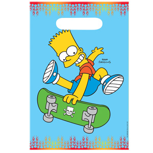 Simpsons Party Loot Bags - 8 in a pack
