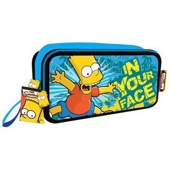 The Simpsons Simpsons Multi Pocket Pencil Case - Bart