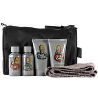 The Simpsons Washbag Set Shampoo 50ml Shower