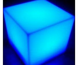 The Source Colour Changing LED Mood Cube Single Night Lamp Glow Gift Novelty Gadget