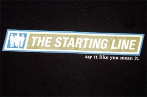 The Starting Line Running Logo T Shirt