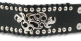 The Terrain Store Goth / Biker / Wargames Classic Tribal Braided Leather Bracelet