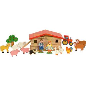 The Toy Workshop Barn with Animals